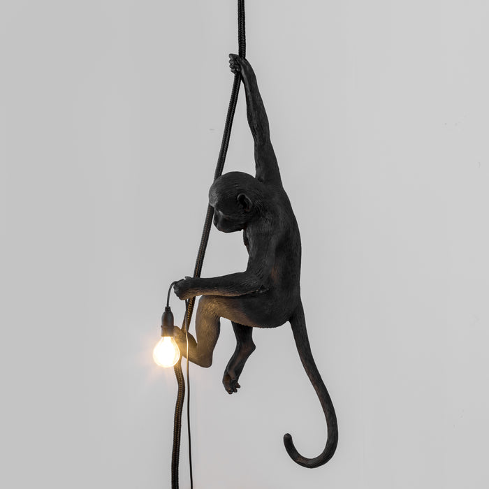 Seletti Monkey Outdoor Lampresin Aan Touw