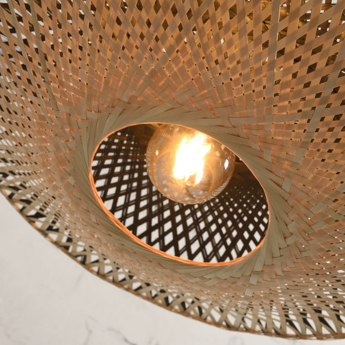 GOOD&MOJO Kalimantan Plafondlamp - Ø87cm - Naturel