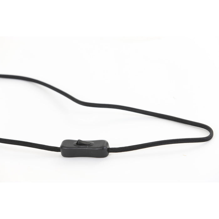 Light & Living Tafellamp Merel - Zwart - Ø25cm