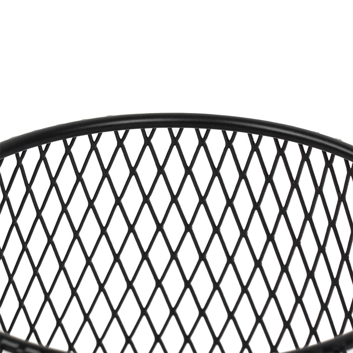 QAZQA Design tafellamp zwart met hout - Bosk