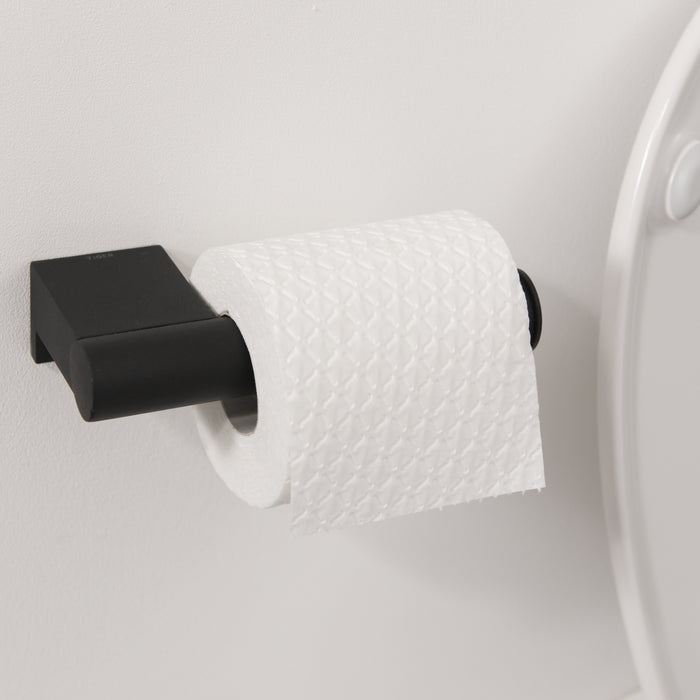 Tiger Bold Toiletrolhouder zonder Klep - Zwart