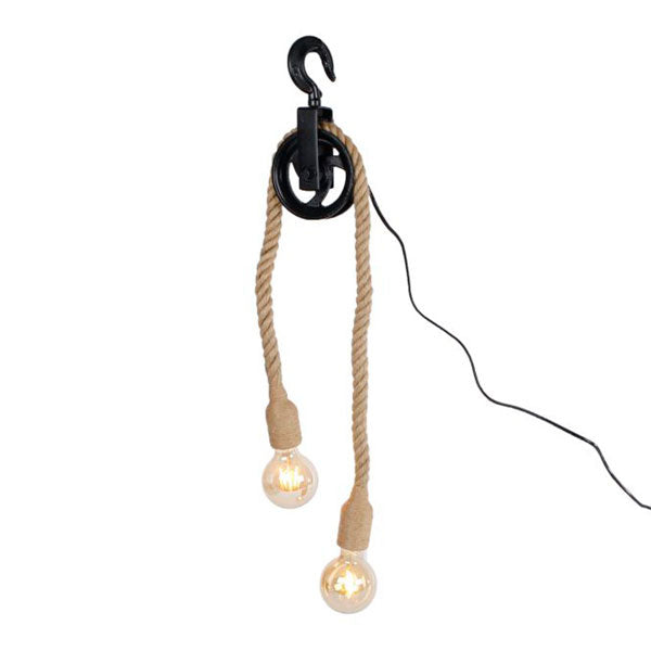 Hanglamp Katrol - 12x5x60 cm