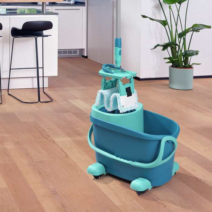Leifheit Clean Twist Vloerwisserset M met Wieltjes