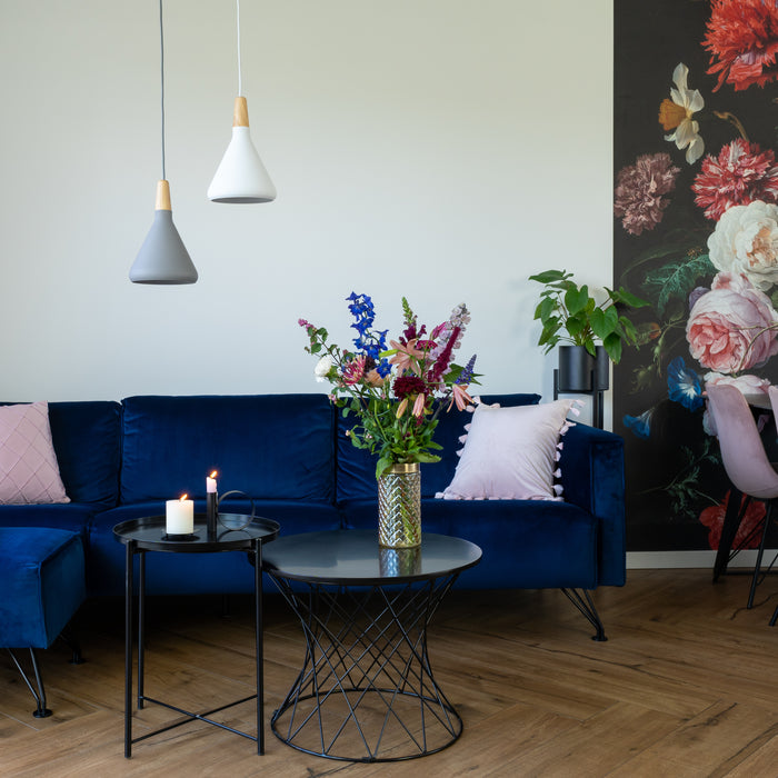 QUVIO Hanglamp langwerpig grijs - QUV5134L-GREY