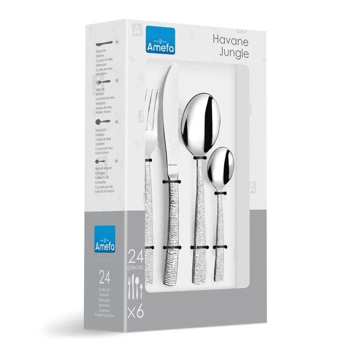 Amefa Havane Jungle Bestekset 24-delig