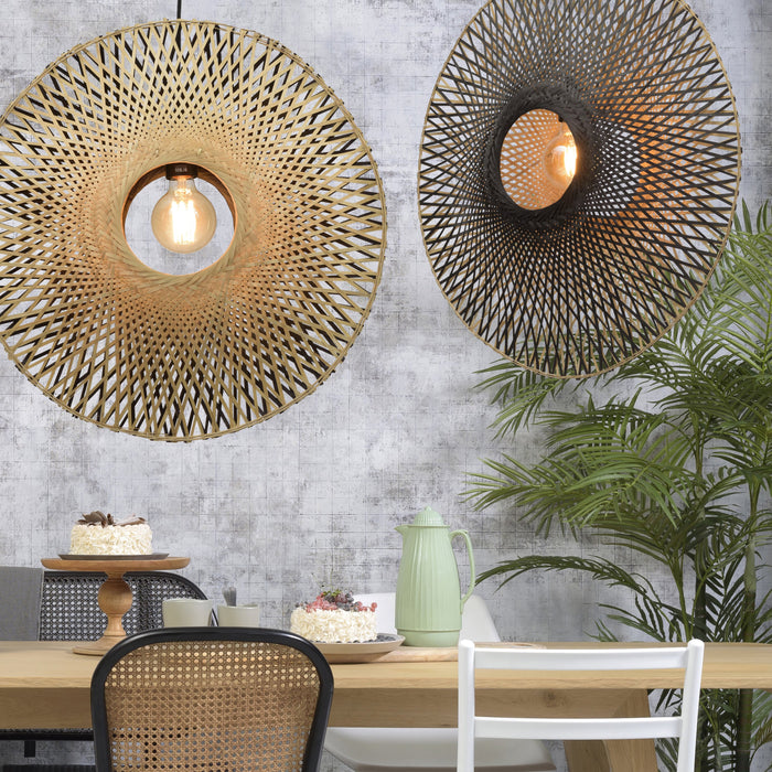 GOOD&MOJO Kalimantan Hanglamp Rond - Ø87cm - Naturel