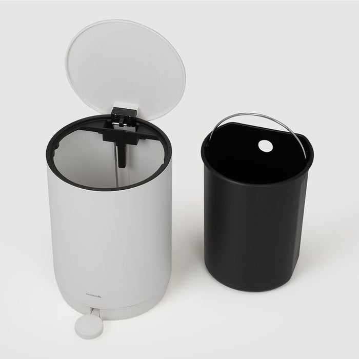 Sealskin Mind Pedaalemmer 5 liter Vrijstaand - Wit