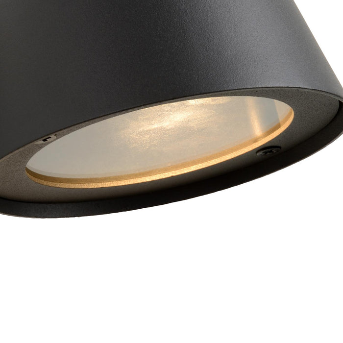 Lucide DINGO-LED Wandlamp - Antraciet
