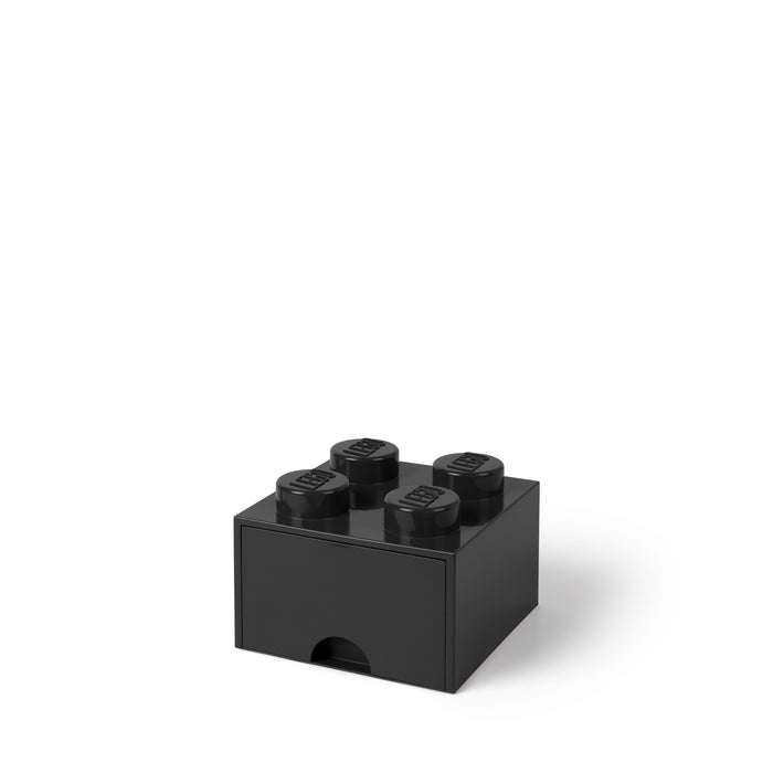 LEGO® Brick 4 Opbergbox Met Lade - Zwart