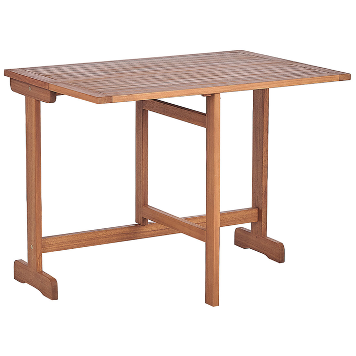 Beliani - LENOLA - Bistroset voor 2 - Lichte houtkleur - Acaciahout