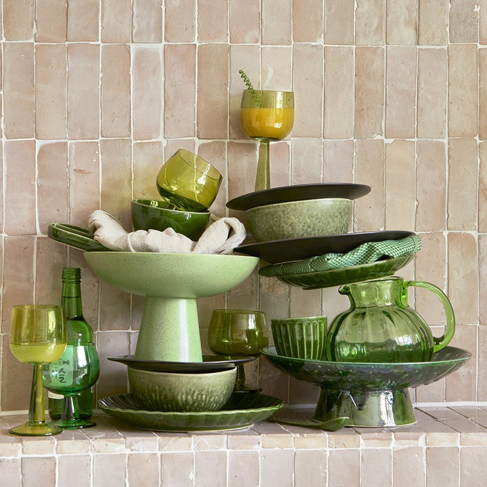 HKliving The Emeralds Mok 0,2 L- Set van 4