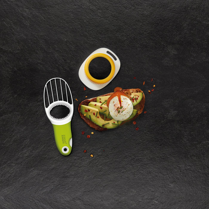 Joseph Joseph Ei pocheerder en Avocadosnijder - Set van 2