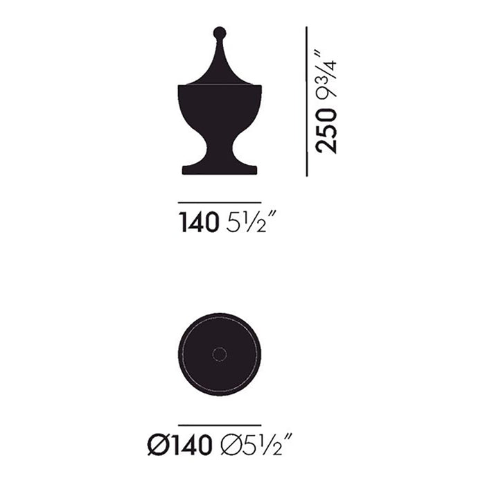 Vitra Ceramic No. 2 Schaal - Cream