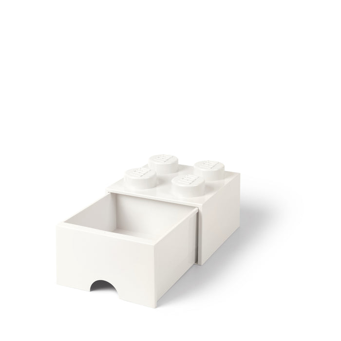 LEGO® Brick 4 Opbergbox Met Lade - Wit