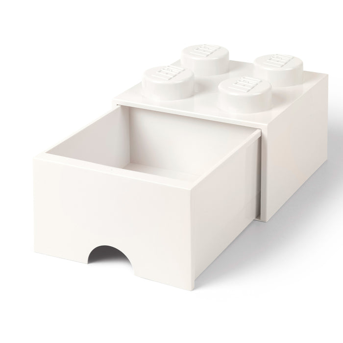 LEGO® Brick 4 Opbergbox Met Lade - Wit