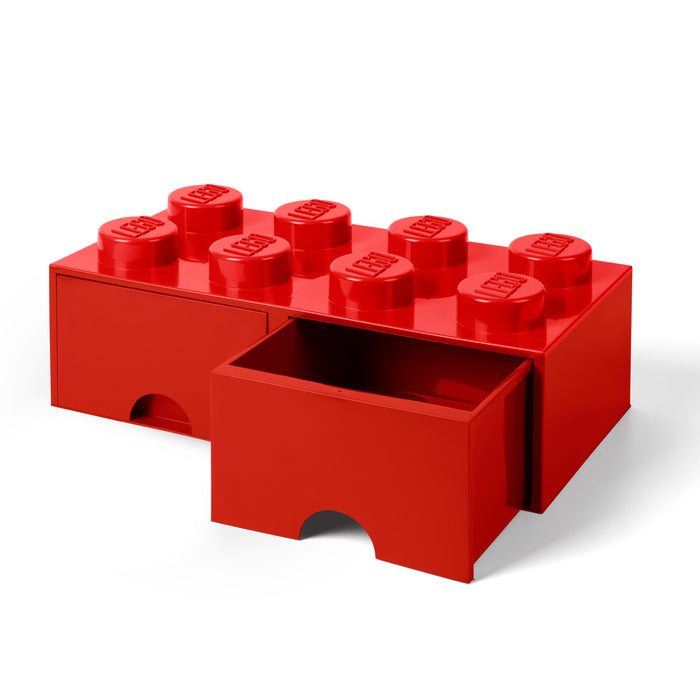 LEGO® Brick 8 Opbergbox Met Lade - Rood