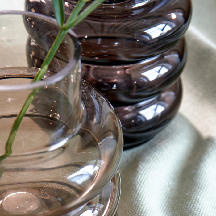 Riviera Maison Multiple Candle Holder Vase brown -  10.0x10.0x14.0 cm