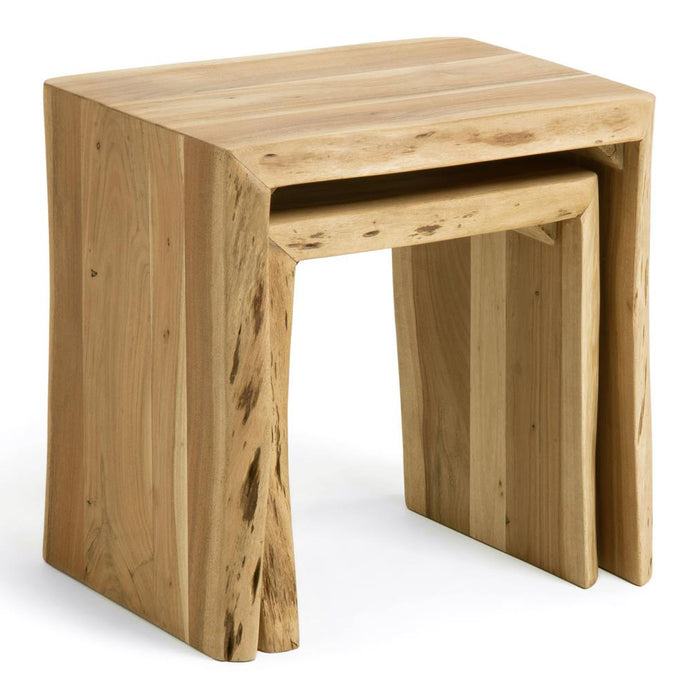 Kave Home Zuleika Bijzettafels - Set van 2