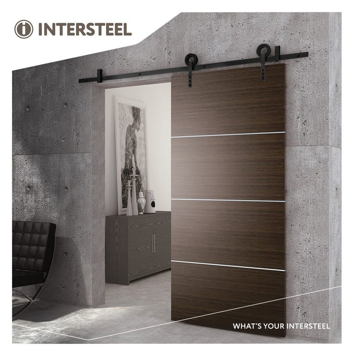 Intersteel Schuifdeursysteem Modern mat zwart