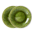 HKliving The Emeralds Dinerbord Ø 27,3 cm - Set van 2