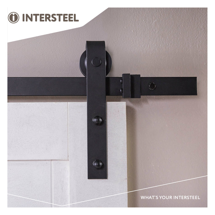 Intersteel Schuifdeursysteem Basic mat zwart