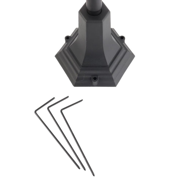 Orange85 Lantaarn LED Zwart Tuin Landelijk 83 cm Tuinverlichting op...