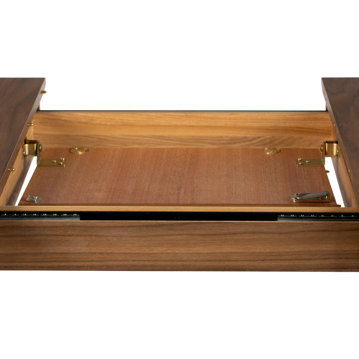 Zuiver Glimps Eettafel Uitschuifbaar - 180/240 x 90 cm - Walnoot