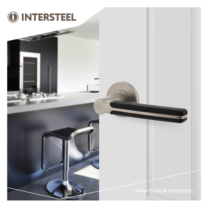 Intersteel Deurkruk Bas König Elegant Fusion rvs geborsteld