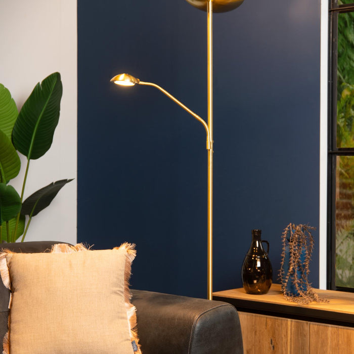 Lucide ZENITH Leeslamp - Mat Goud | Messing