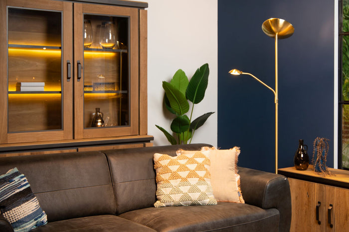 Lucide ZENITH Leeslamp - Mat Goud | Messing