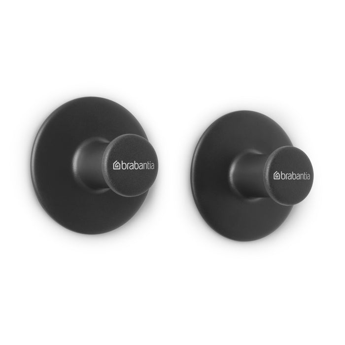 Brabantia ReNew Handdoekhaakjes - 2 st.