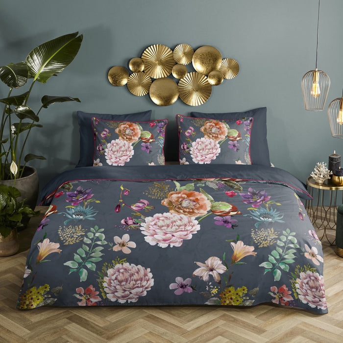 Descano Organic Parma Dekbedovertrek 140 x 220 cm - Antraciet