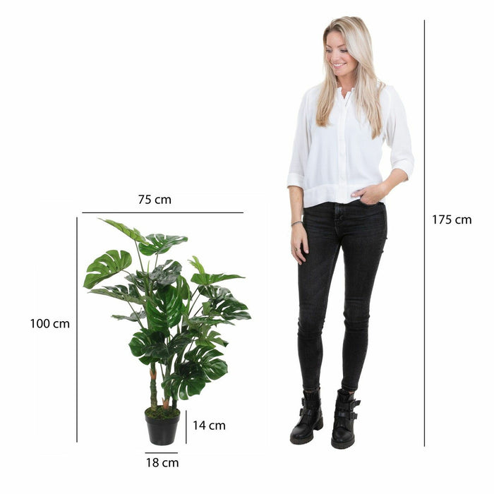 Mica Decorations Monstera Kunstplant H100 cm