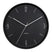 Karlsson Numbers & Lines Iron Wandklok - Zwart