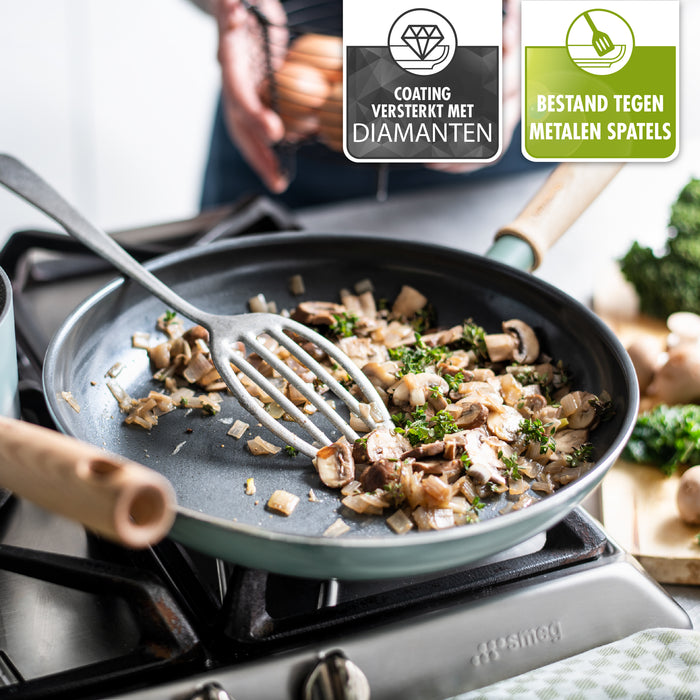 Greenpan Mayflower Pannenset 2-delig met Spatel