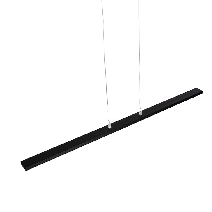 QAZQA Moderne hanglamp zwart 90 cm incl. LED - Banda
