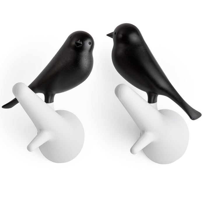 Qualy Vogel Kapstokhaken 2 st.