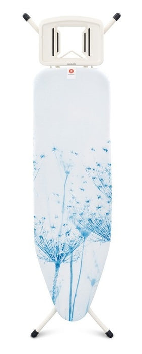 Brabantia Strijkplank B met Strijkijzerhouder 124 x 38 cm - Cotton Flower