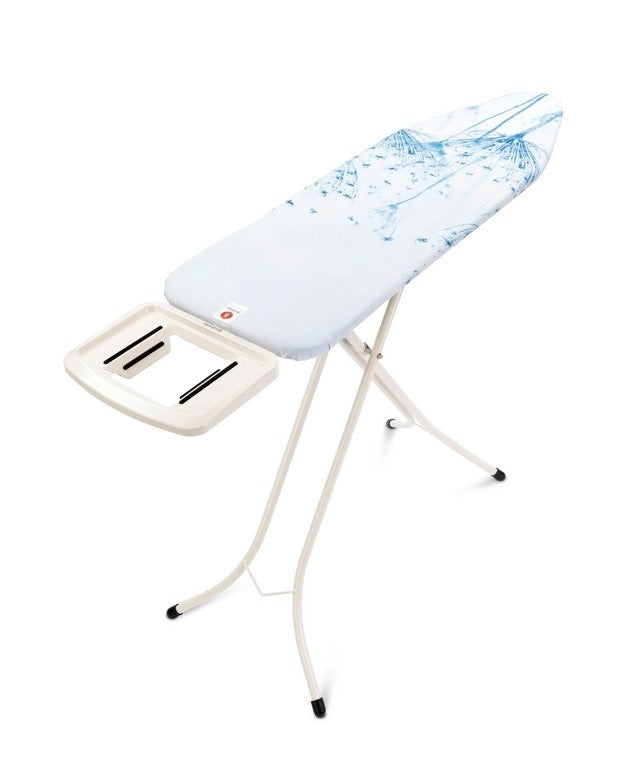 Brabantia Strijkplank B met Strijkijzerhouder 124 x 38 cm - Cotton Flower