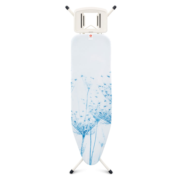 Brabantia Strijkplank B met Strijkijzerhouder 124 x 38 cm - Cotton Flower