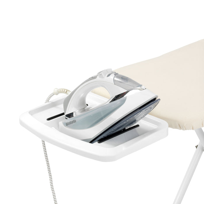 Brabantia Strijkplank B met Strijkijzerhouder 124 x 38 cm - Cotton Flower