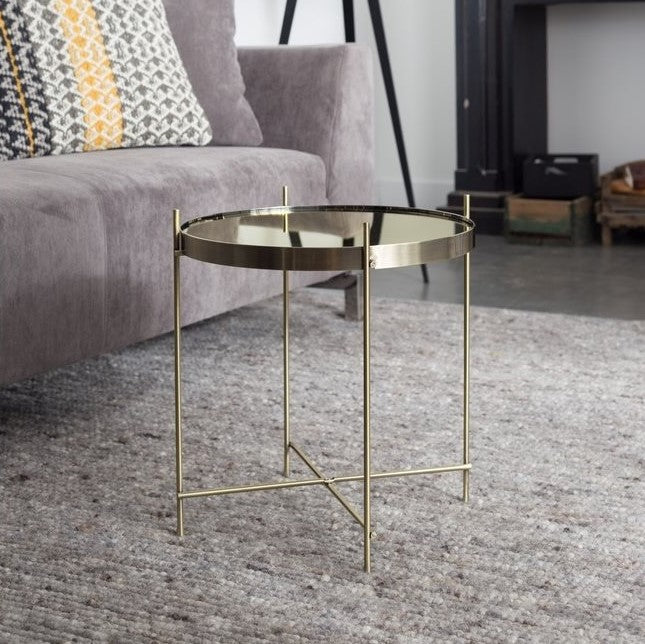 Zuiver Cupid Bijzettafel - Goud