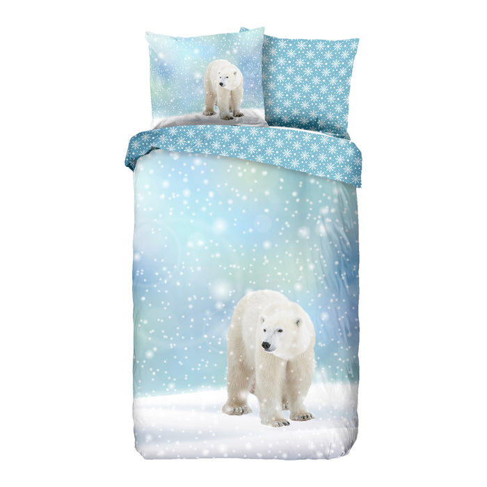 Good Morning Kids Icebear Dekbedovertrek 140 x 220 cm
