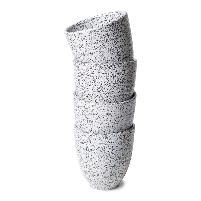 HKliving Gradient Ceramics Mok 0,3 L - Set van 4