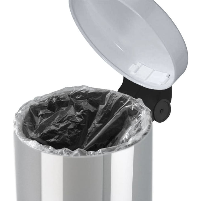 Hailo Pedaalemmer Solid S 4 L roestvrij staal