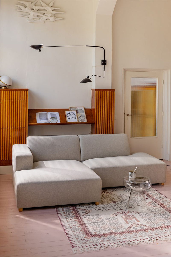 Sissy-Boy Earl velvet 4-zits bank chaise longue rechts otto longue