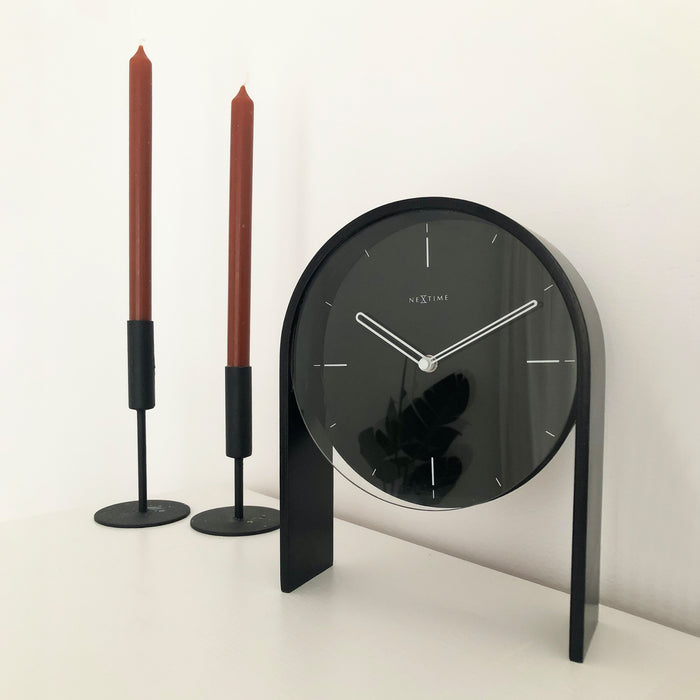 NeXtime Noa Tafelklok - Zwart