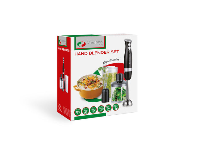 Magnani Multifunctionele Staafmixer - Zwart en RVS