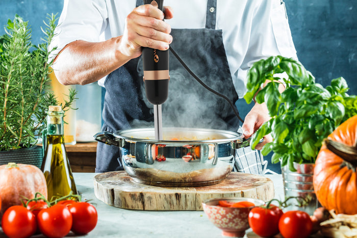 Magnani Multifunctionele Staafmixer - Zwart en RVS