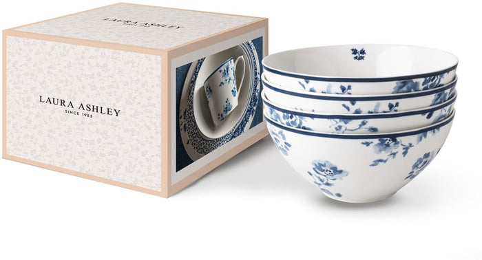 Laura Ashley Giftset 4 Kommen 16 cm China Rose